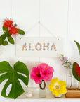 ALOHA Wood sign