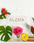 ALOHA Wood sign