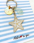 Starfish Bag/Key charm