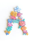 ALOHA embroidered Iron-on/Sticker