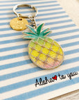 Pineapple Bag/Key charm