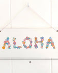 ALOHA Wood sign