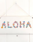 ALOHA Wood sign