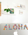 ALOHA embroidered Iron-on/Sticker