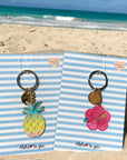 Pineapple Bag/Key charm