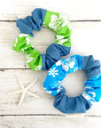 Hawaiian Fabric Scrunchie