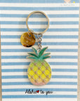 Pineapple Bag/Key charm
